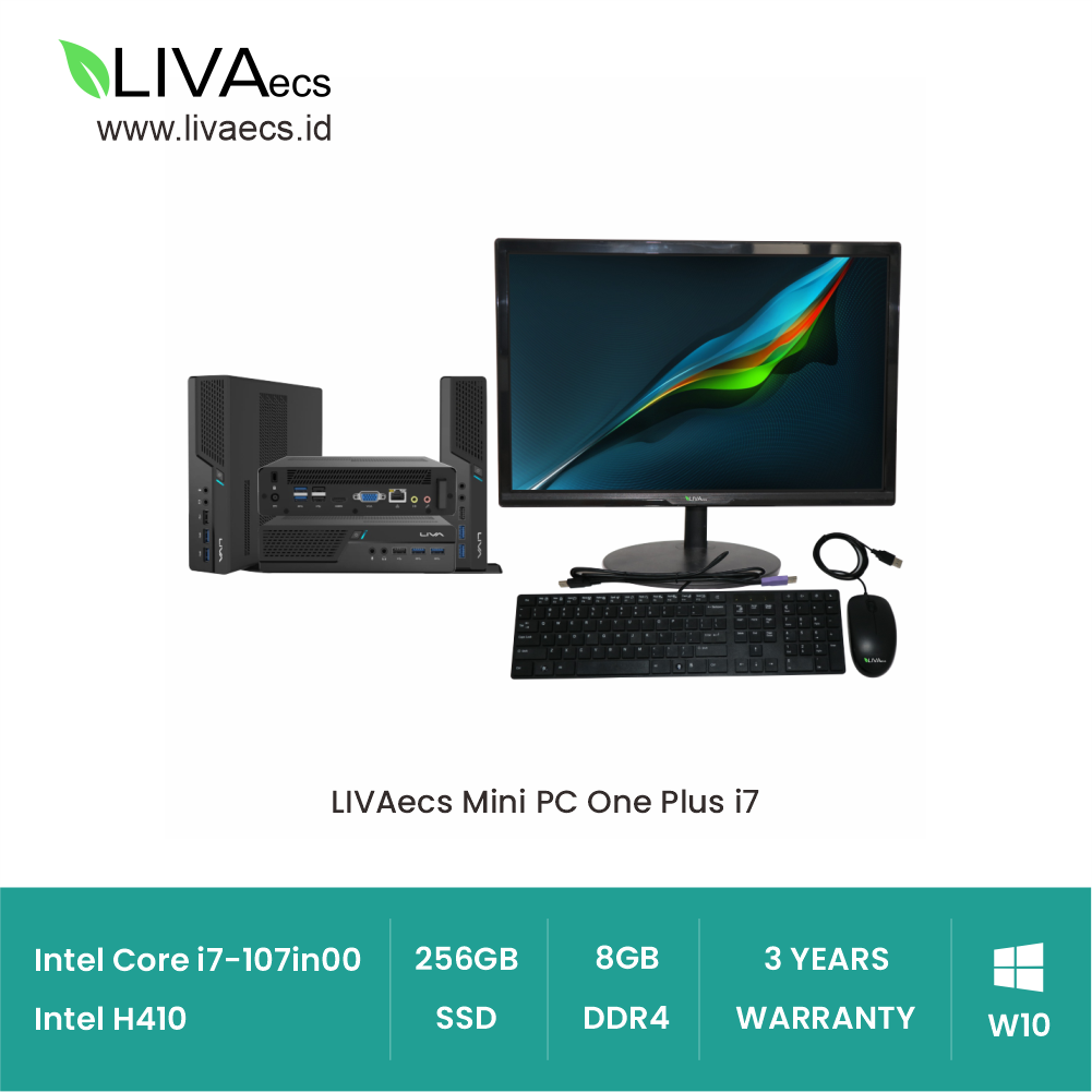 LIVAecs Mini PC One Plus i7 WIN10